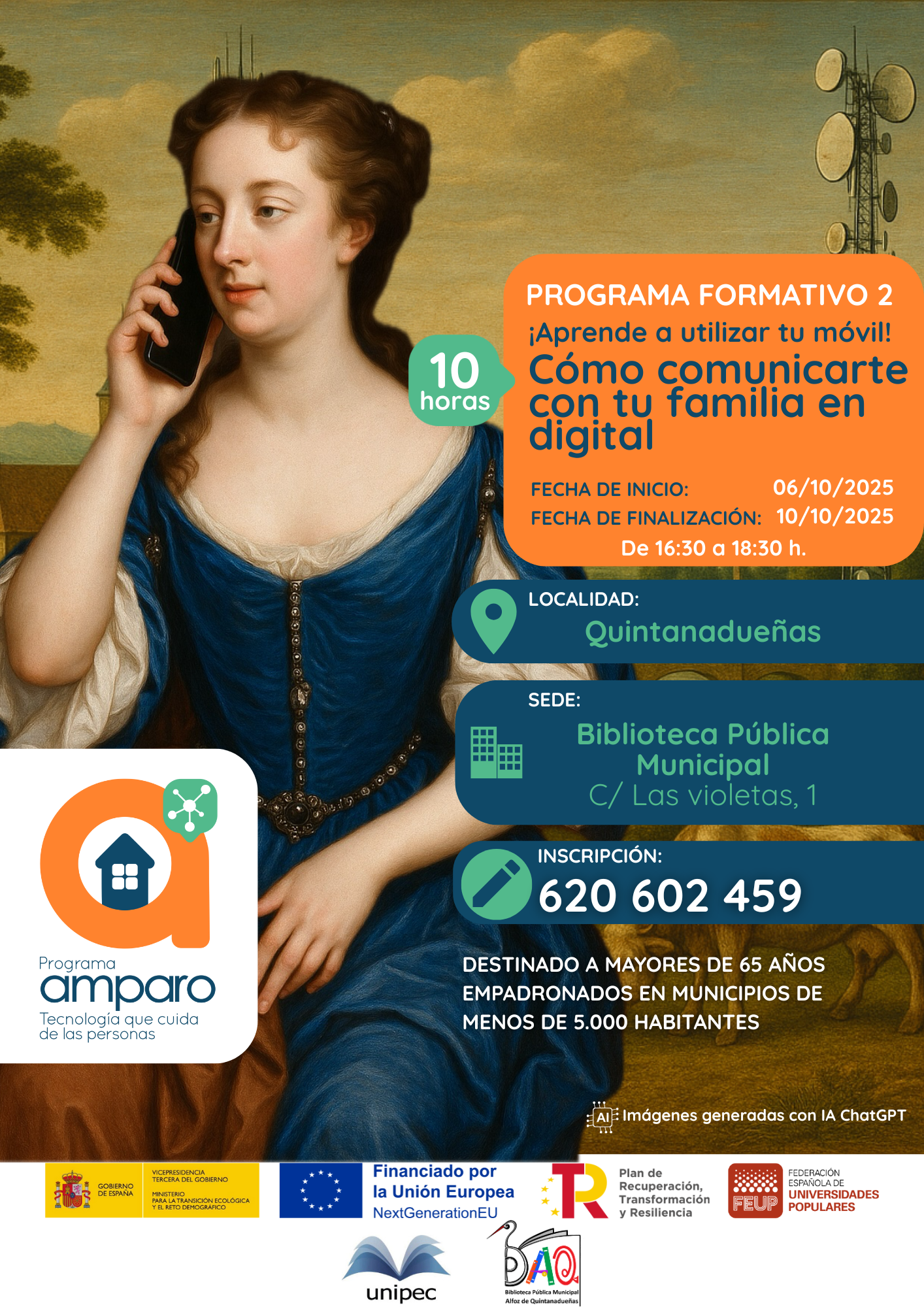 ¡Aprende a utilizar tu móvil! Como comunicarte con tu familia en digital